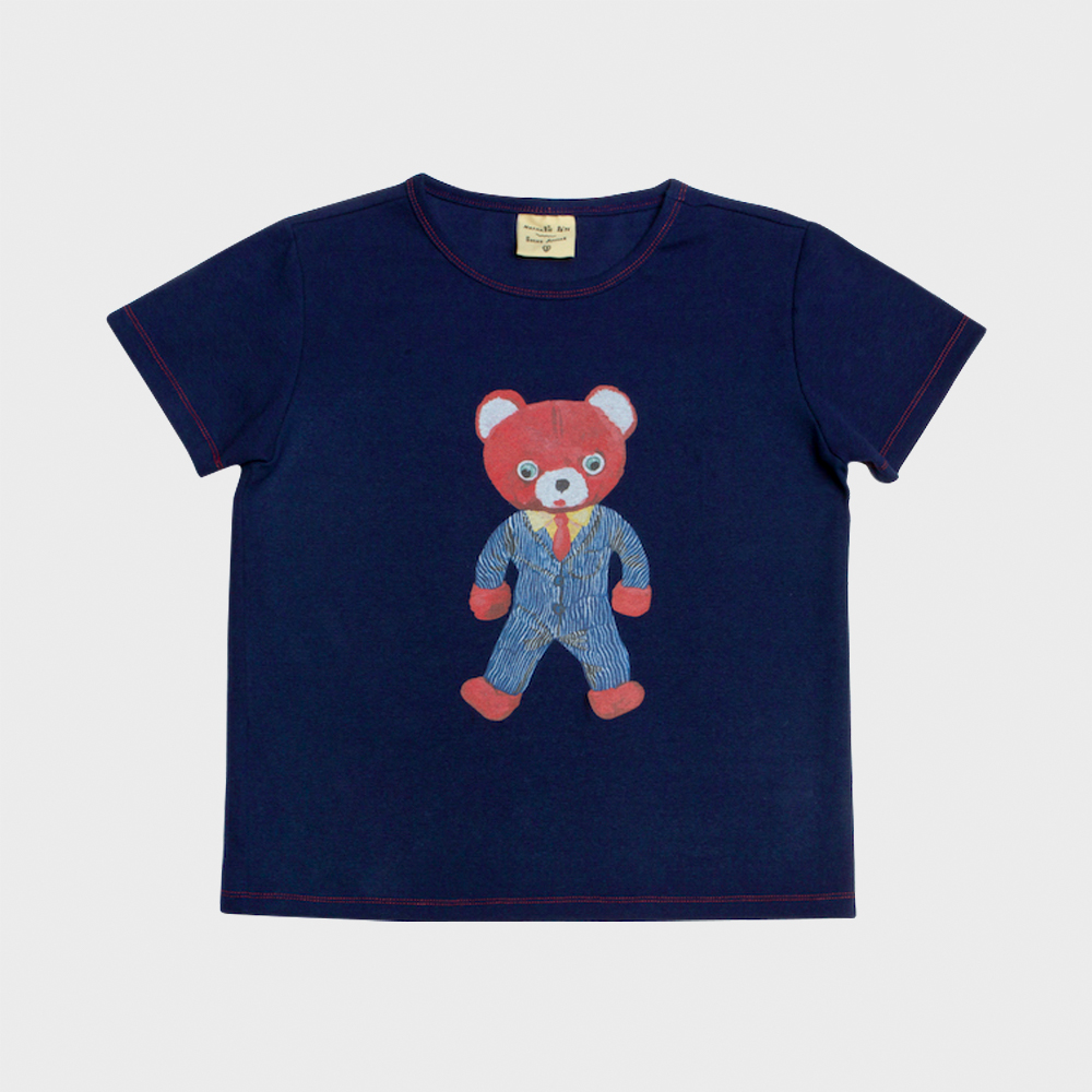 NAT t shirt MRS red bear