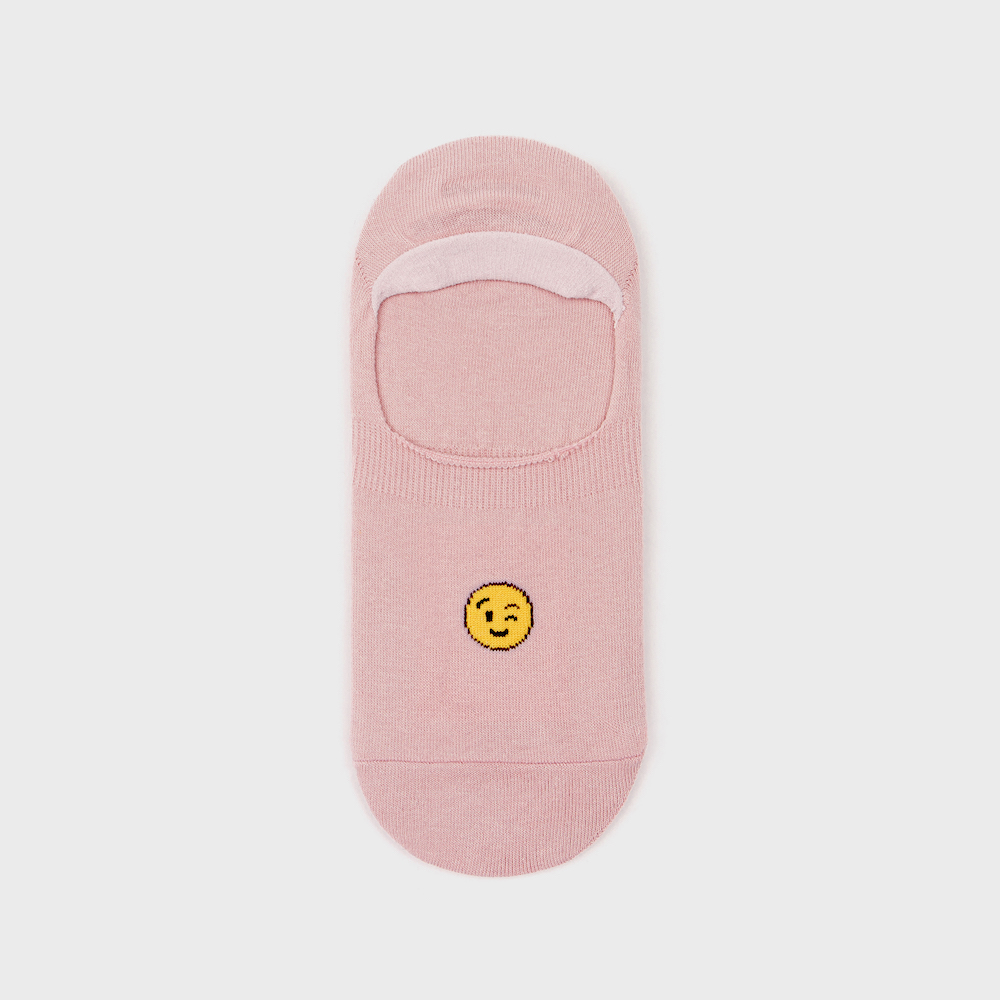 cover emoji wink pink