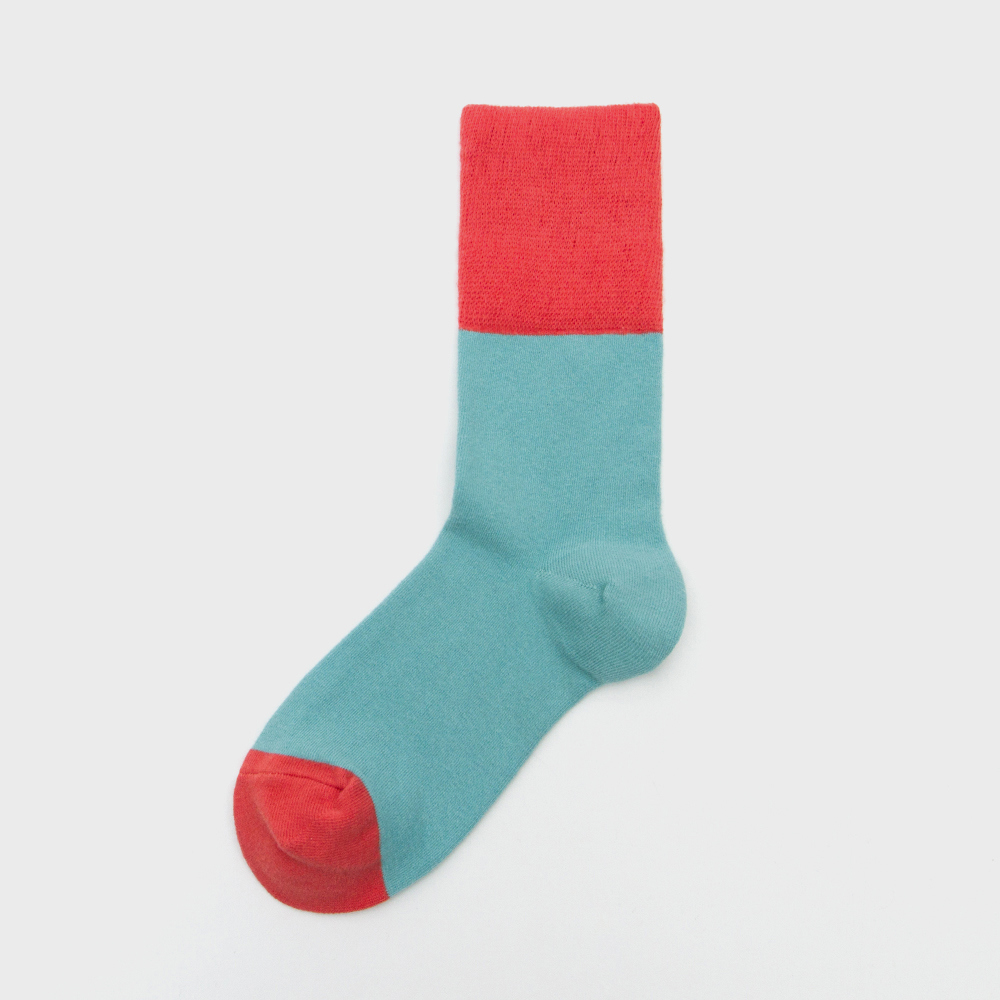 socks sky blue color image-S12L12