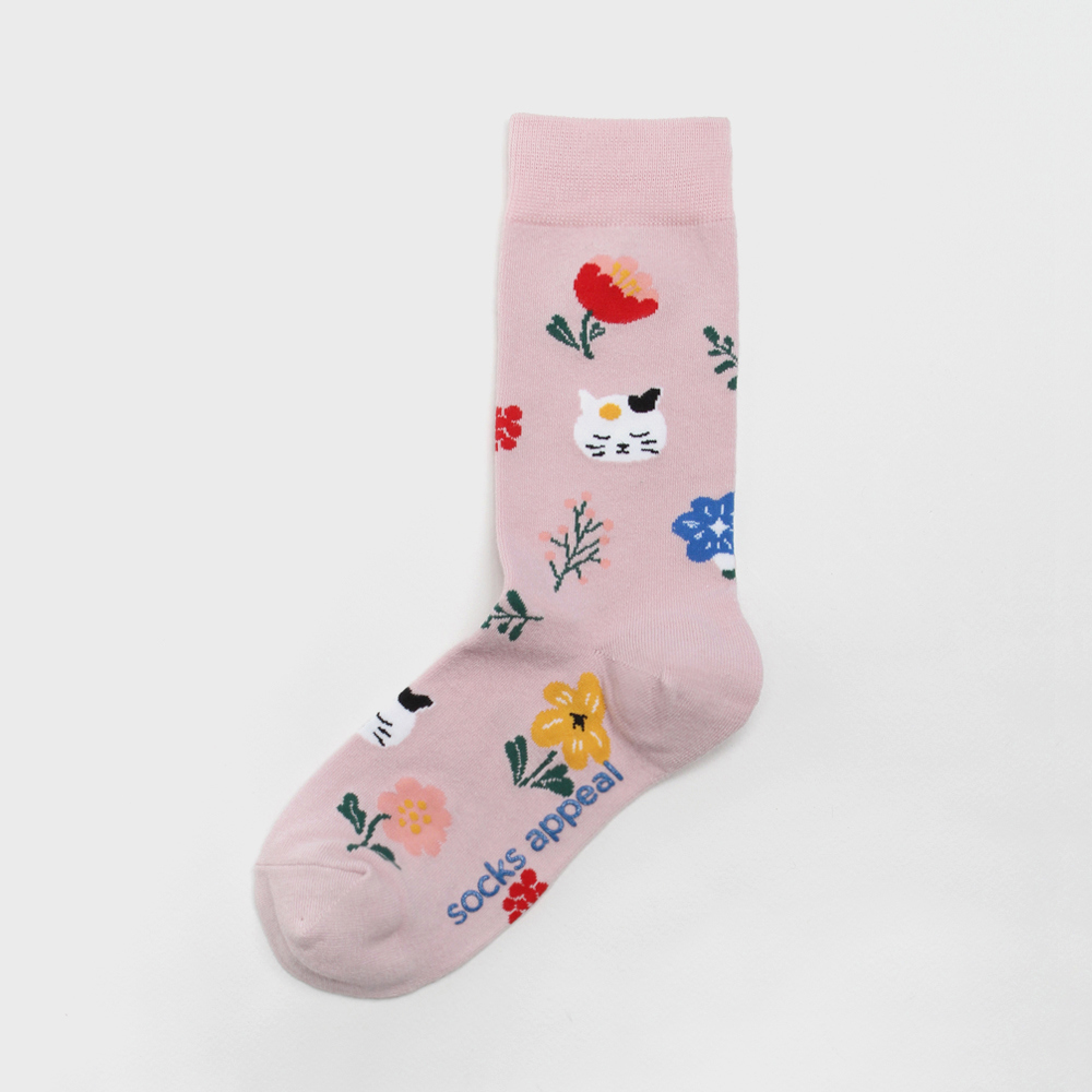 socks baby pink color image-S1L29
