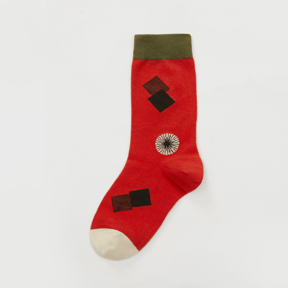 socks red color image-S1L55