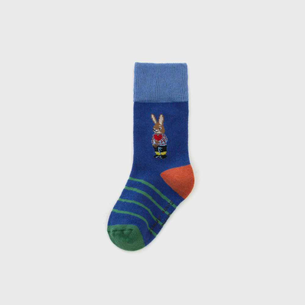 socks navy blue color image-S1L25