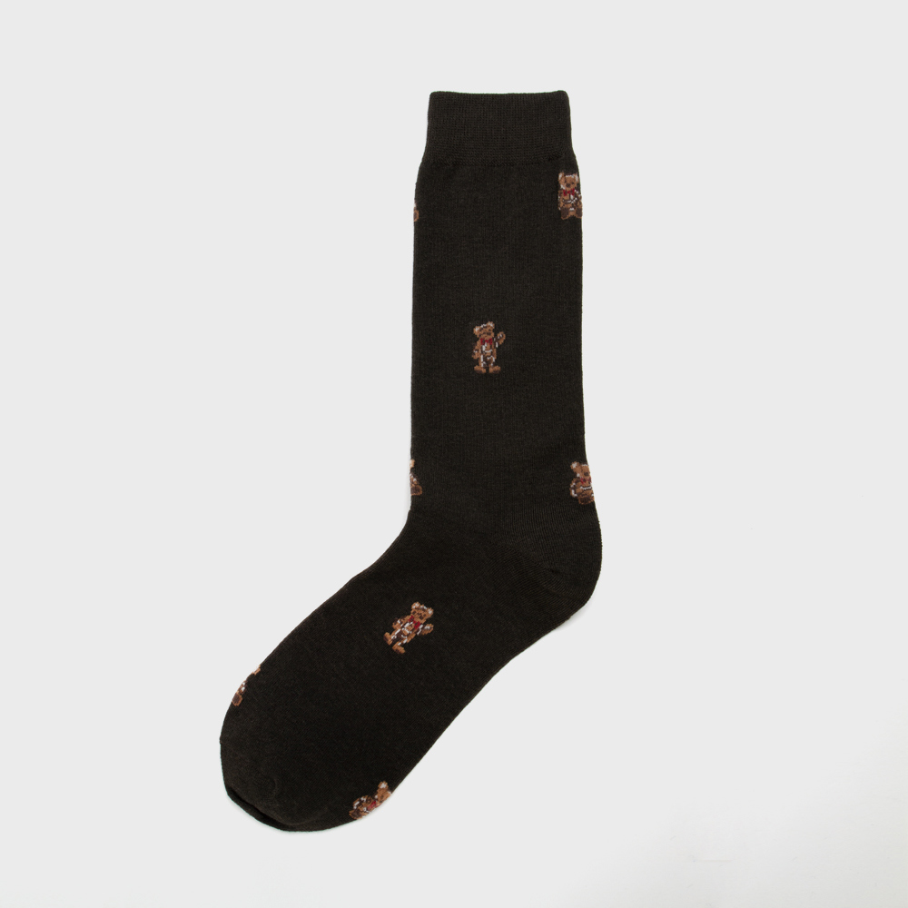 socks brown color image-S1L25