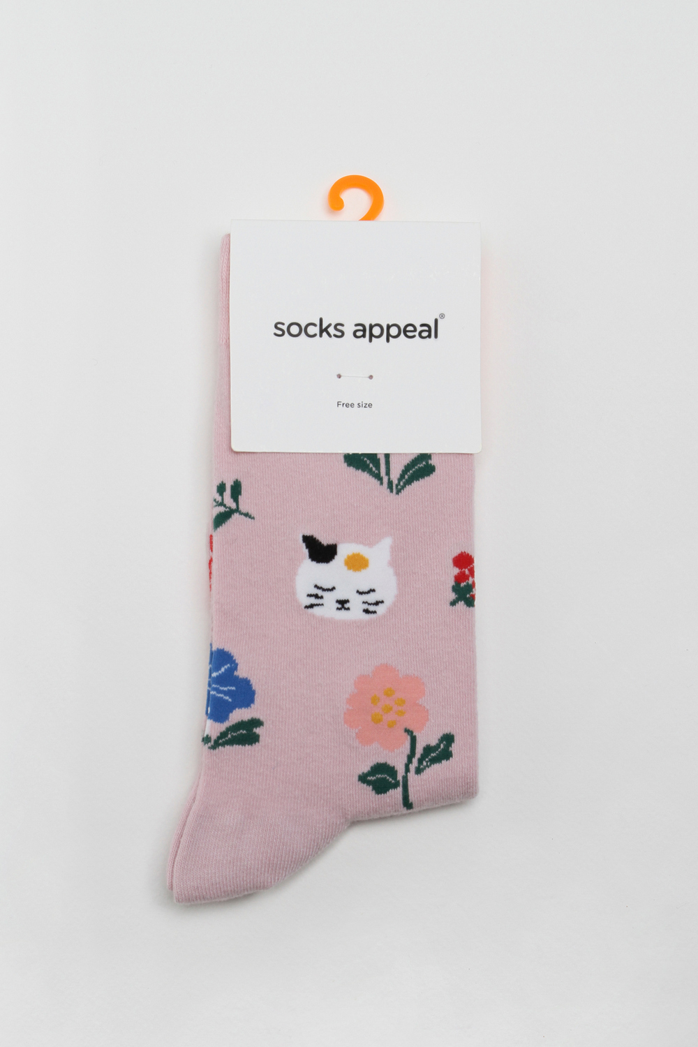 socks baby pink color image-S2L1