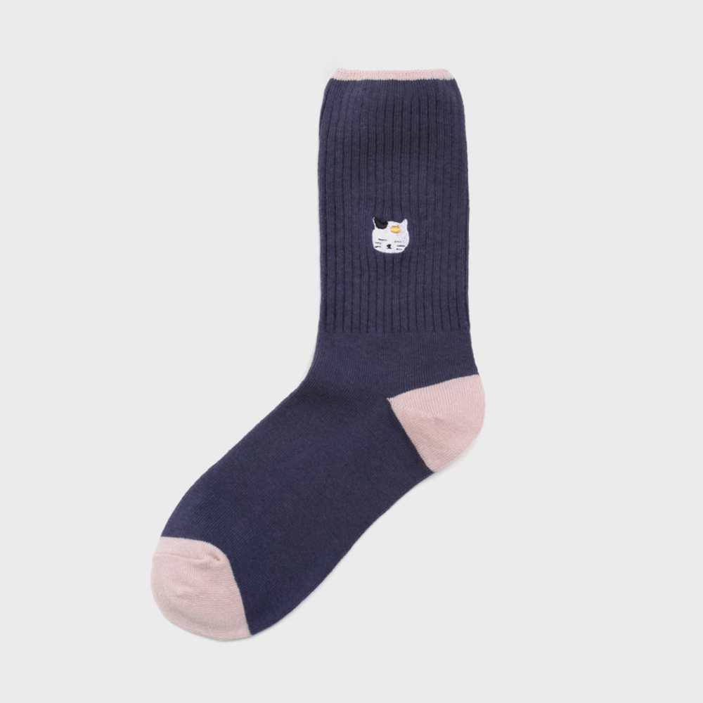 socks charcoal color image-S1L9