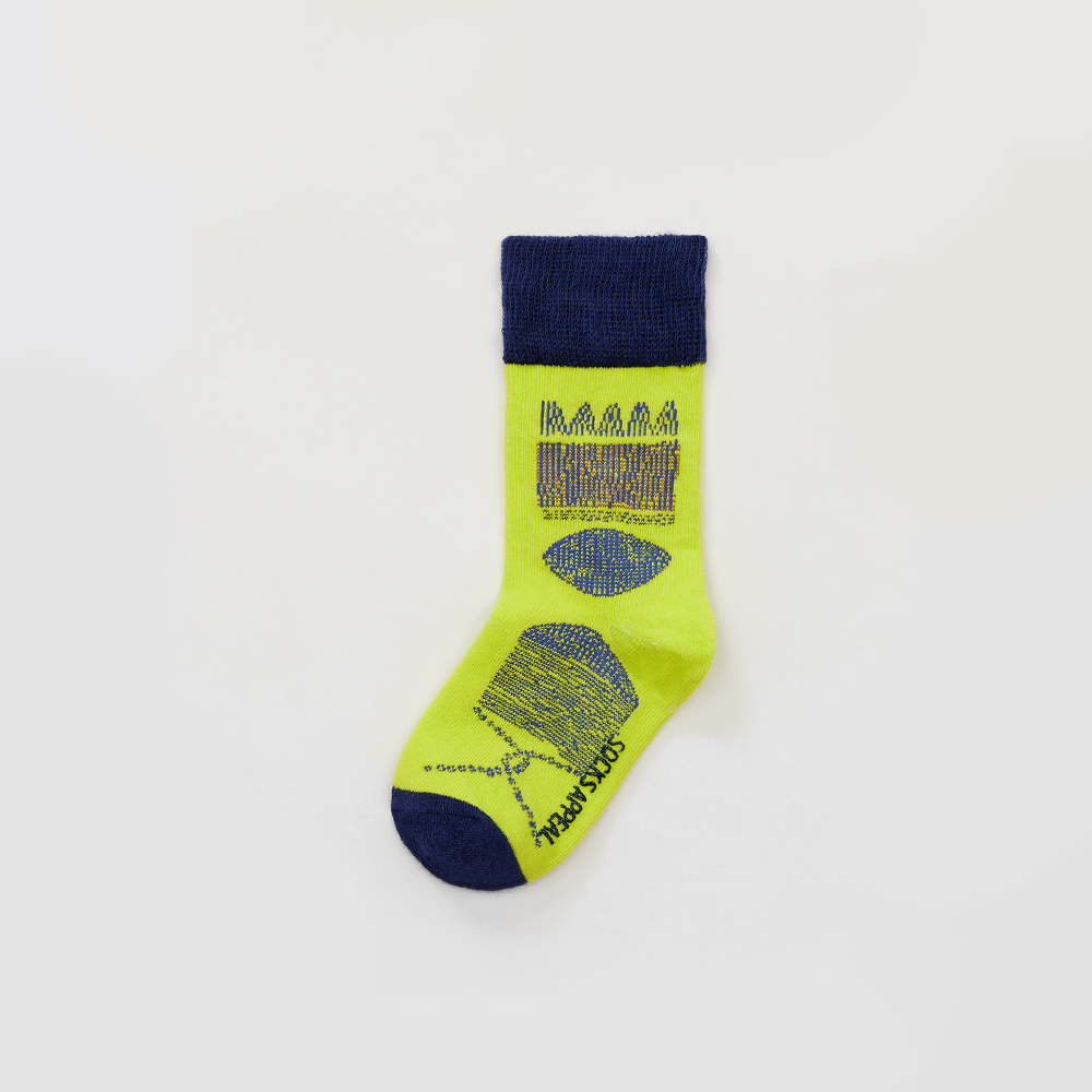 socks lime color image-S1L9