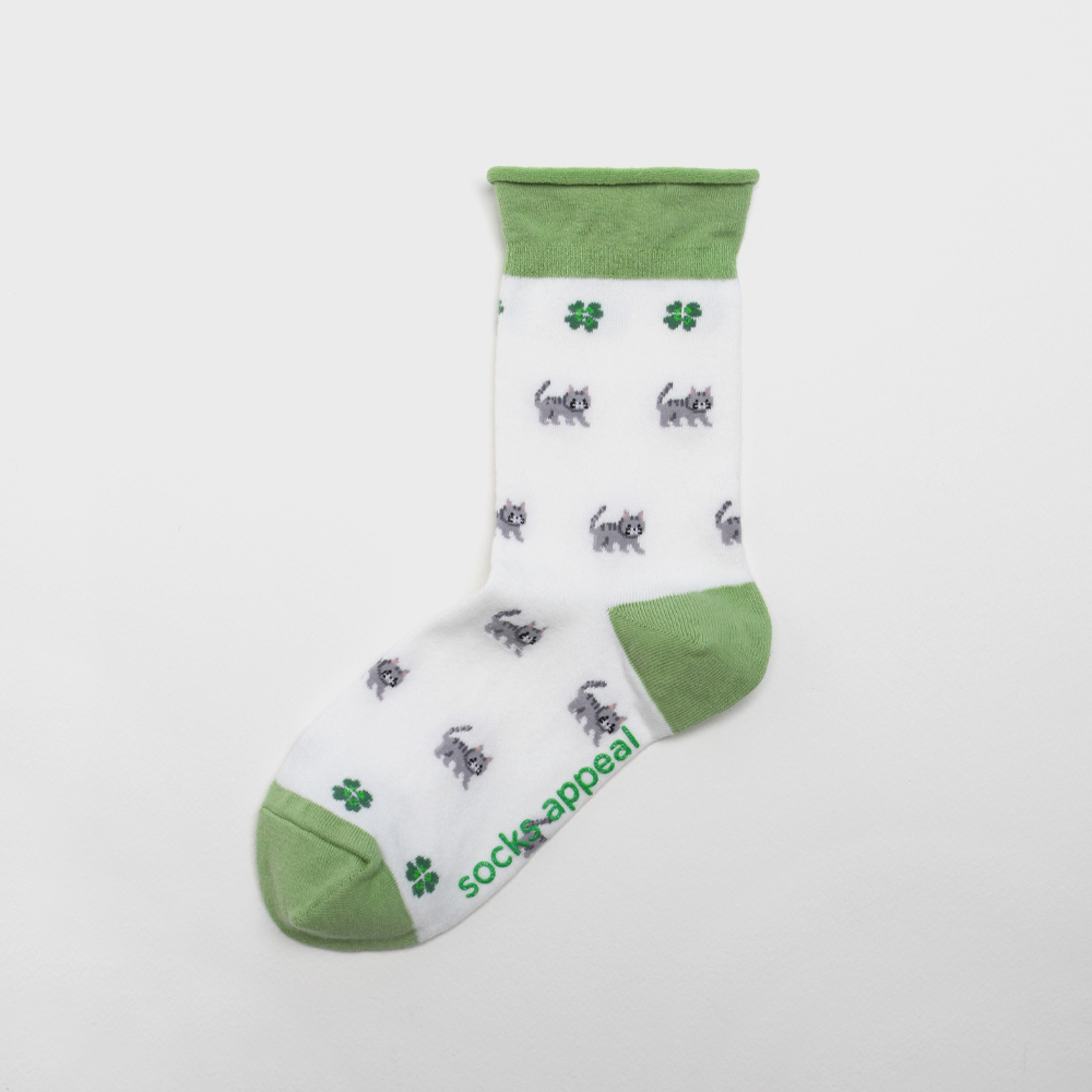 socks white color image-S1L8