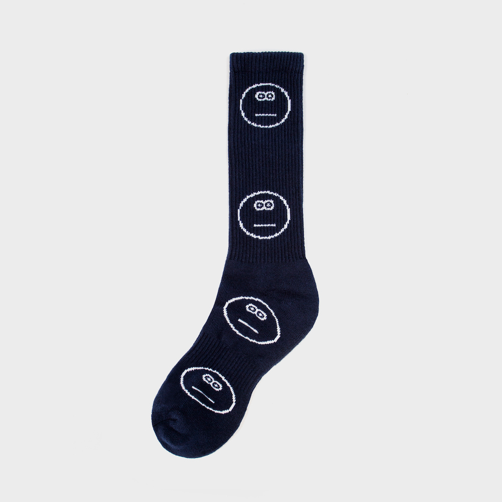 socks charcoal color image-S1L86