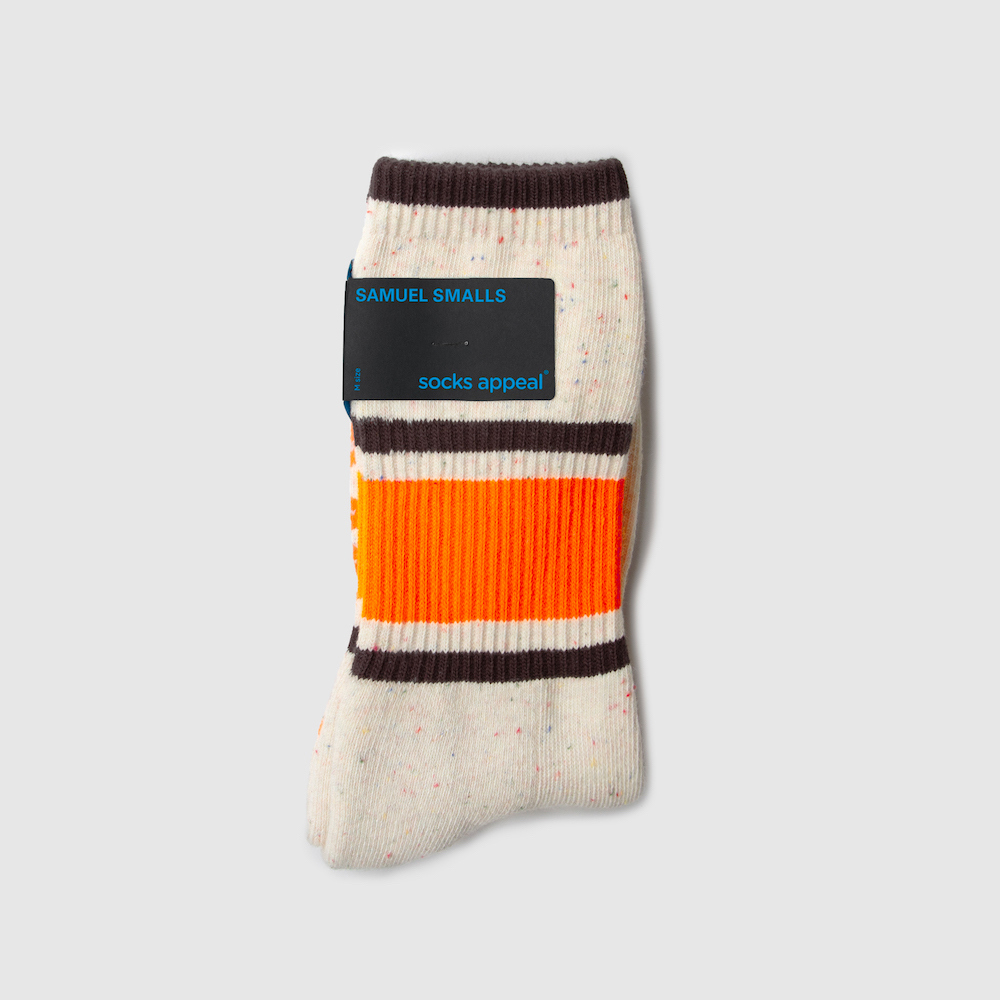 socks orange color image-S1L8