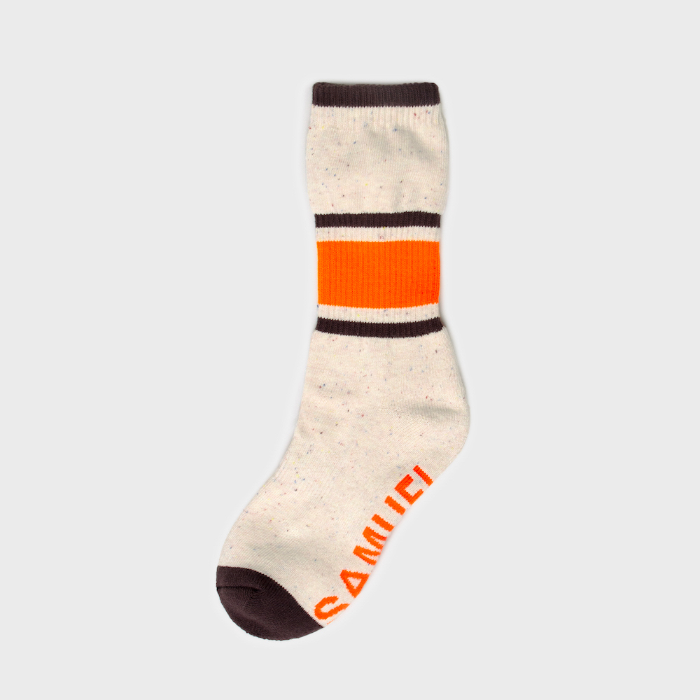 socks orange color image-S1L9