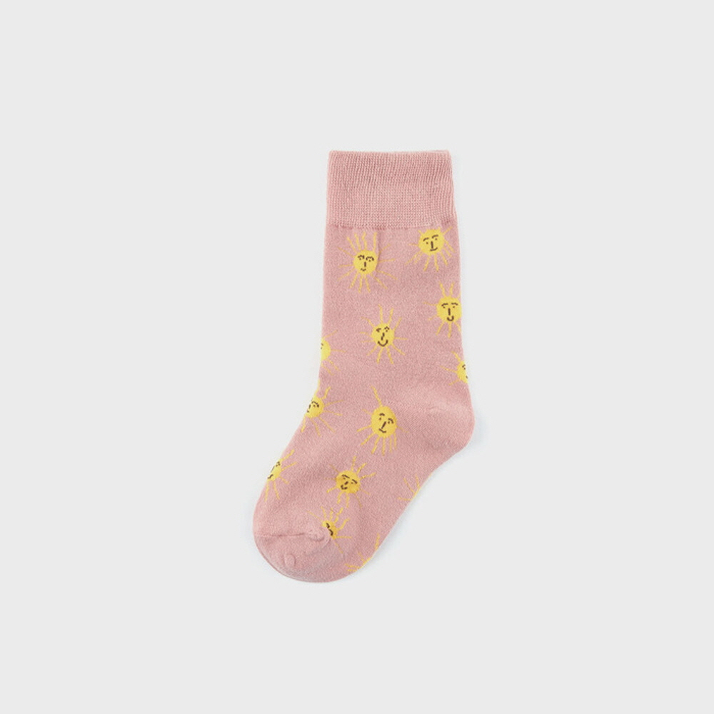 socks baby pink color image-S1L24