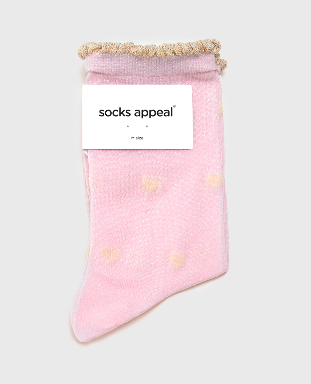 socks baby pink color image-S1L8