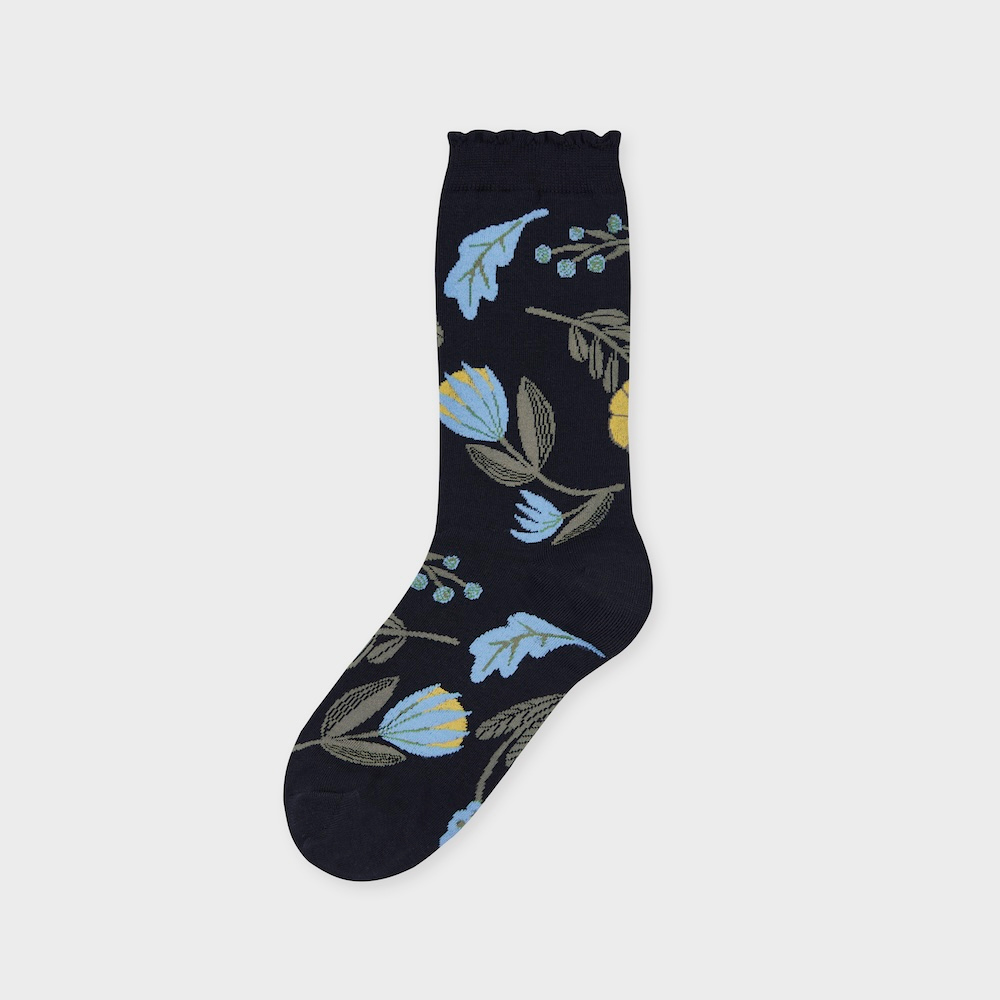 socks charcoal color image-S1L53