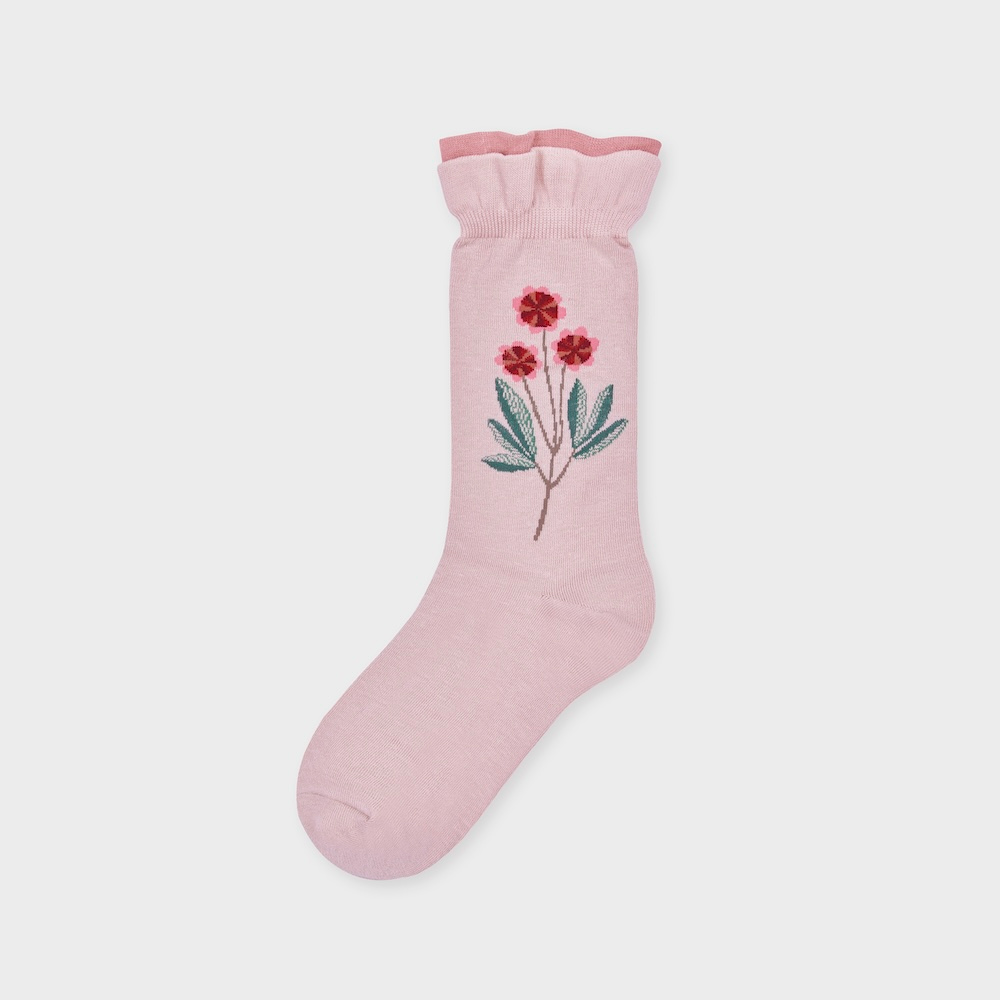 socks baby pink color image-S1L49
