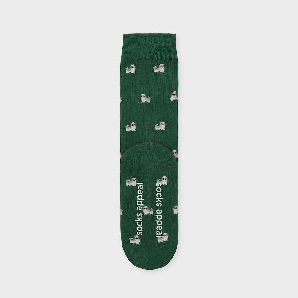 socks green color image-S1L19
