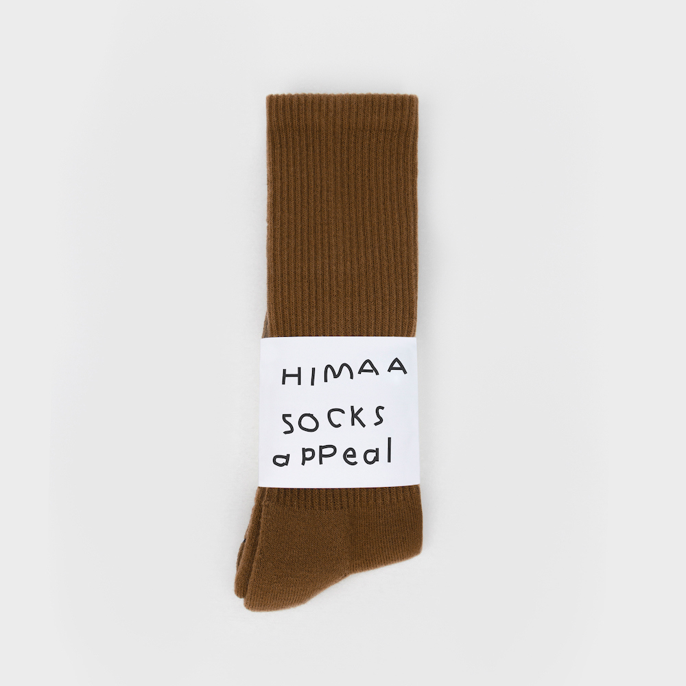 socks camel color image-S1L8