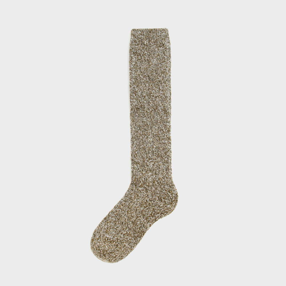socks oatmeal color image-S2L65