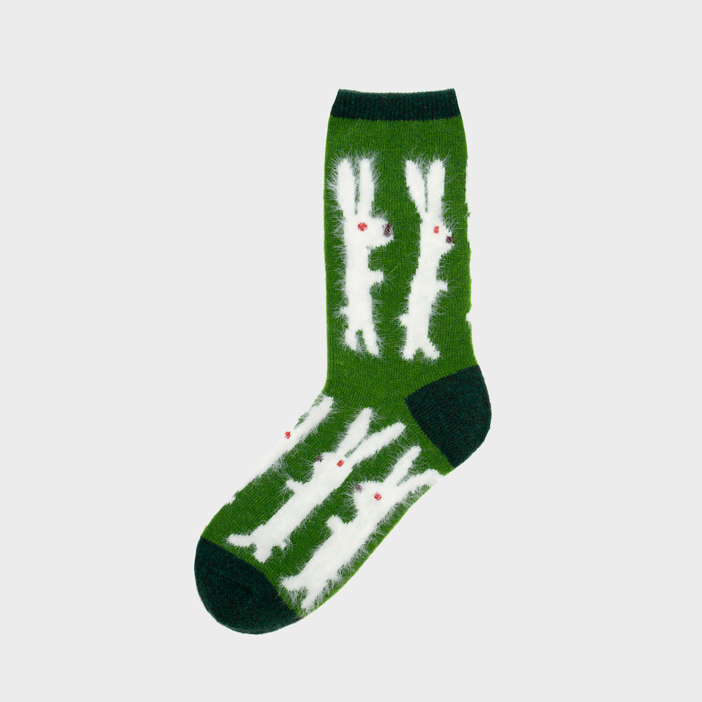 socks olive color image-S1L109