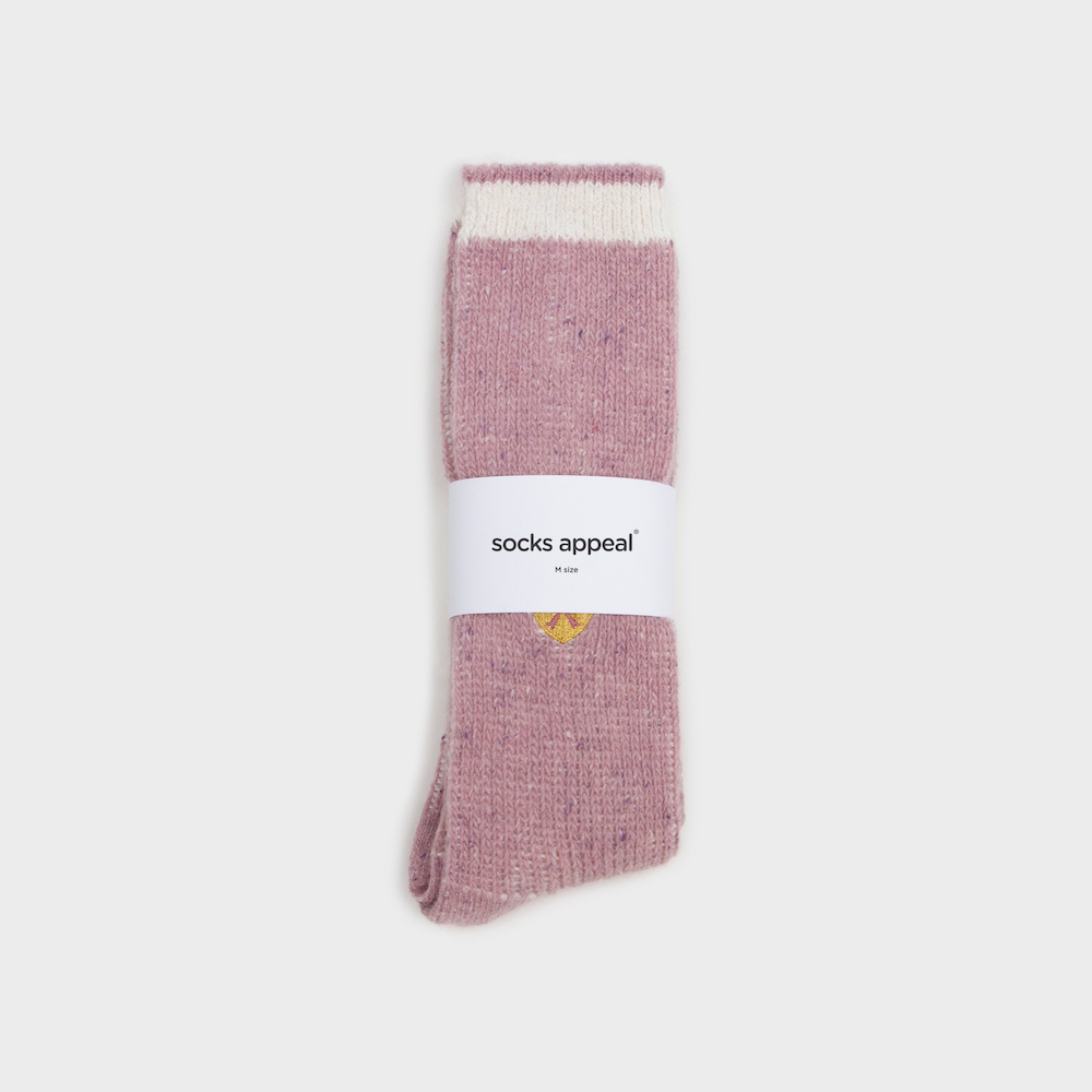 socks baby pink color image-S1L8
