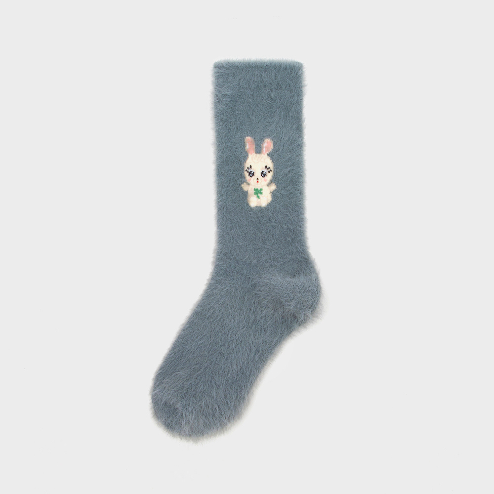 socks khaki color image-S1L112
