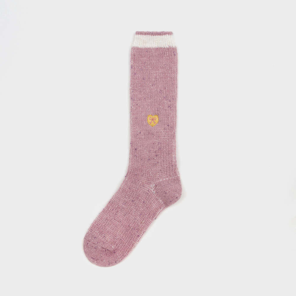 socks baby pink color image-S2L7