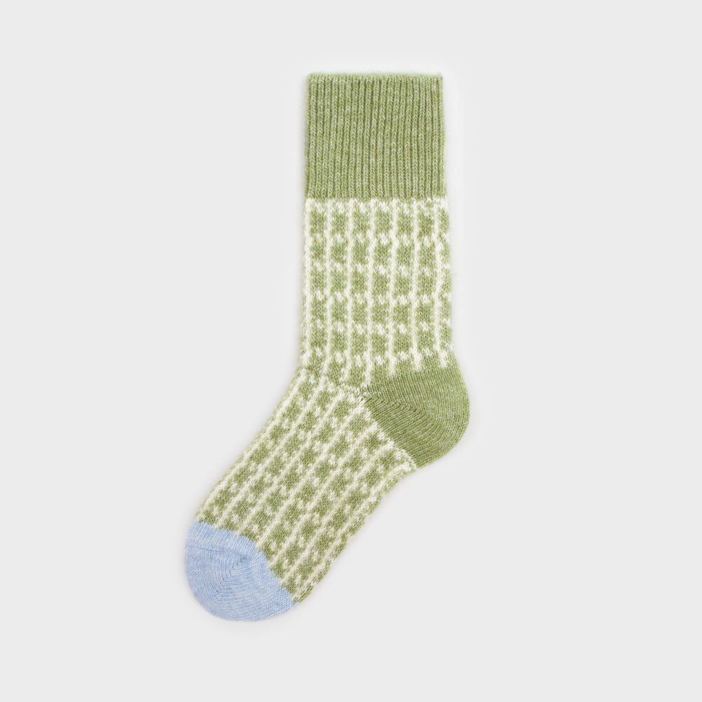 socks lime color image-S1L22