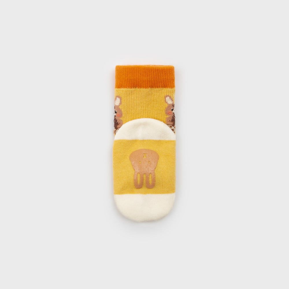 socks mustard color image-S1L24