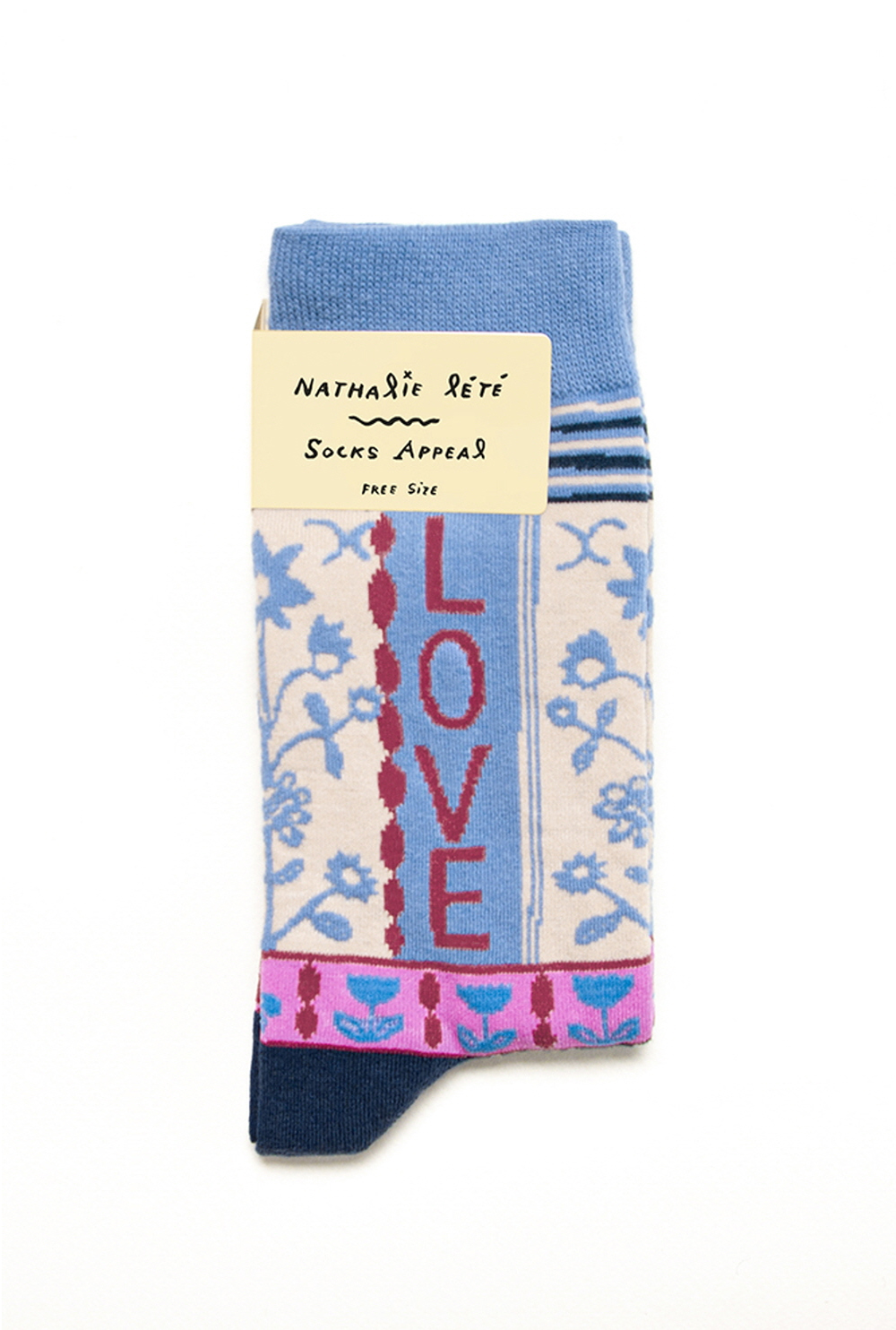 socks blue color image-S1L9