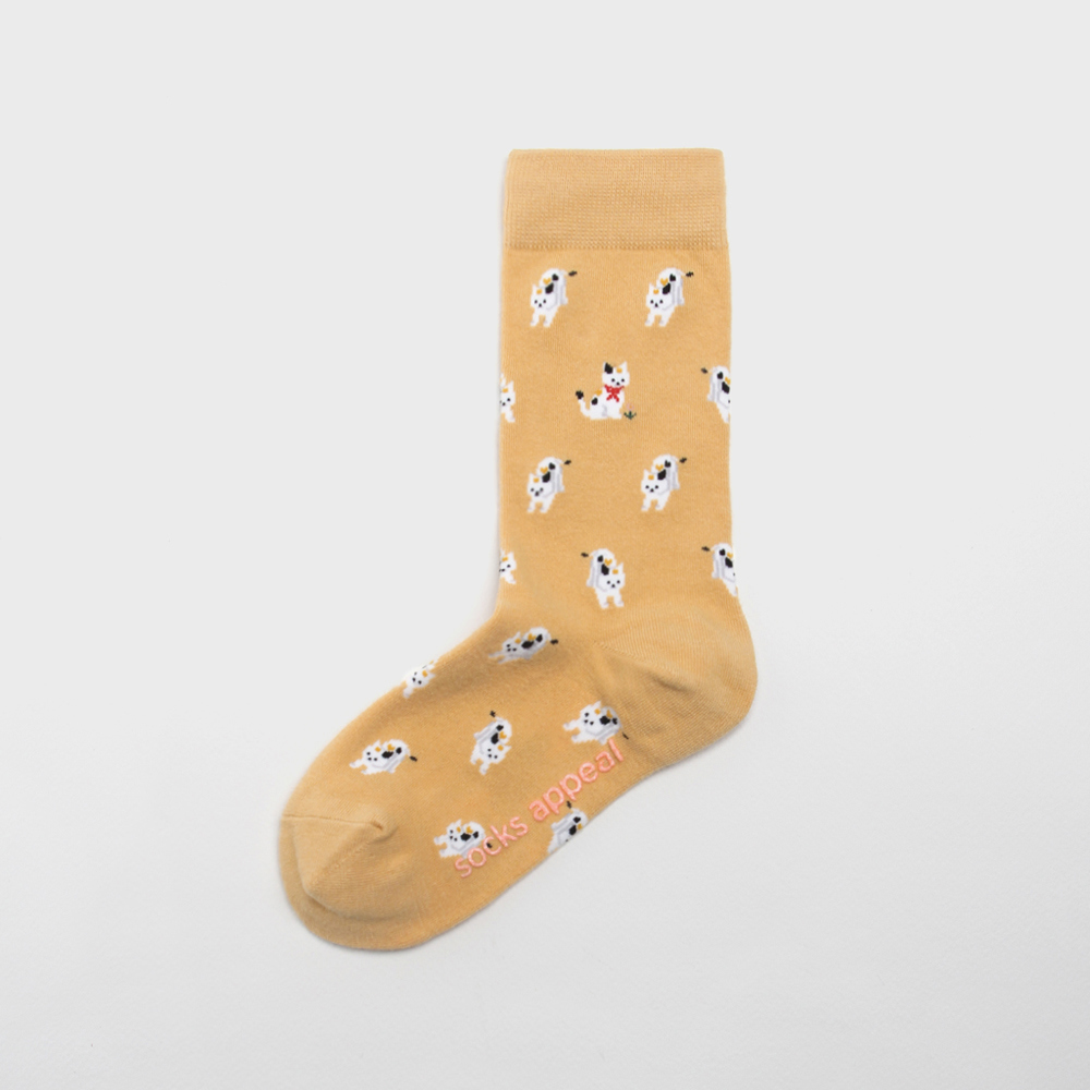 socks mustard color image-S2L1