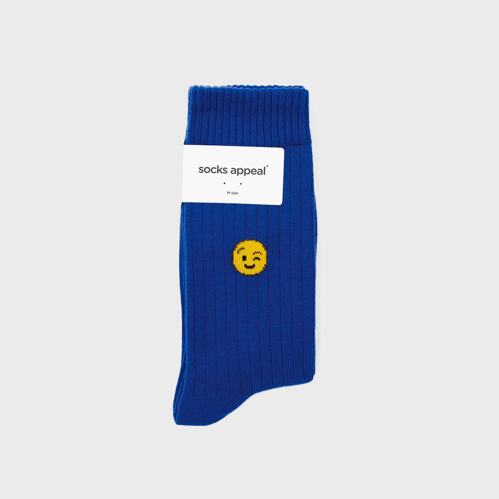 socks navy blue color image-S1L8