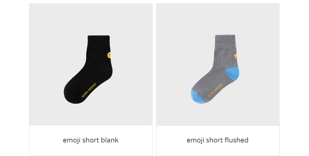 socks charcoal color image-S1L40