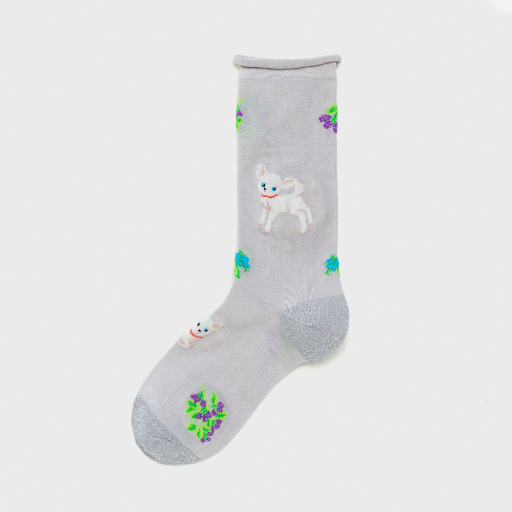 socks white color image-S4L19