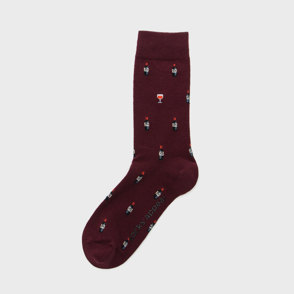 socks rose color image-S19L26