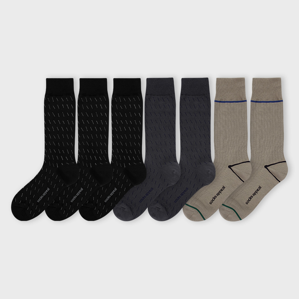 socks charcoal color image-S1L56