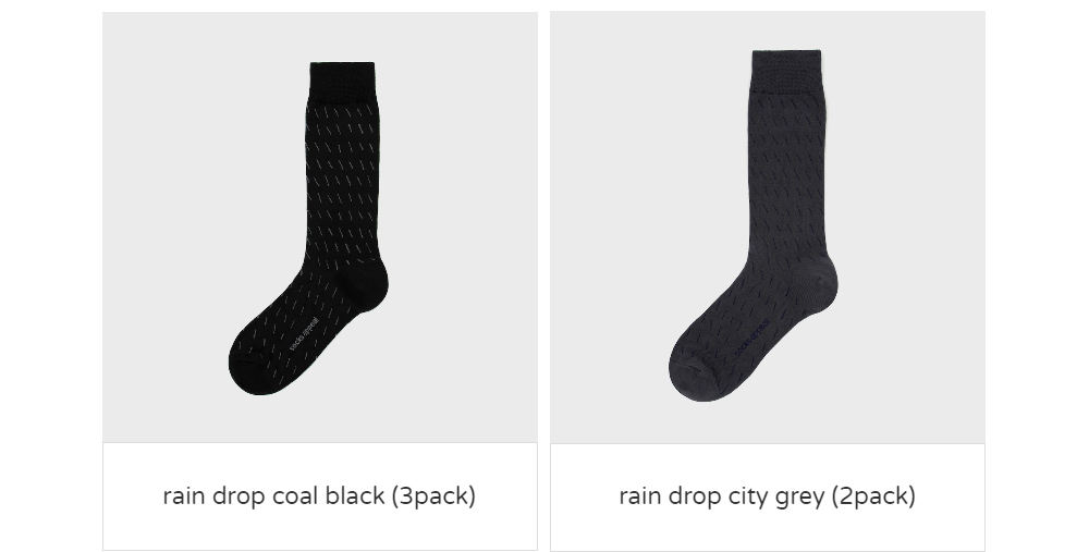 socks charcoal color image-S1L7