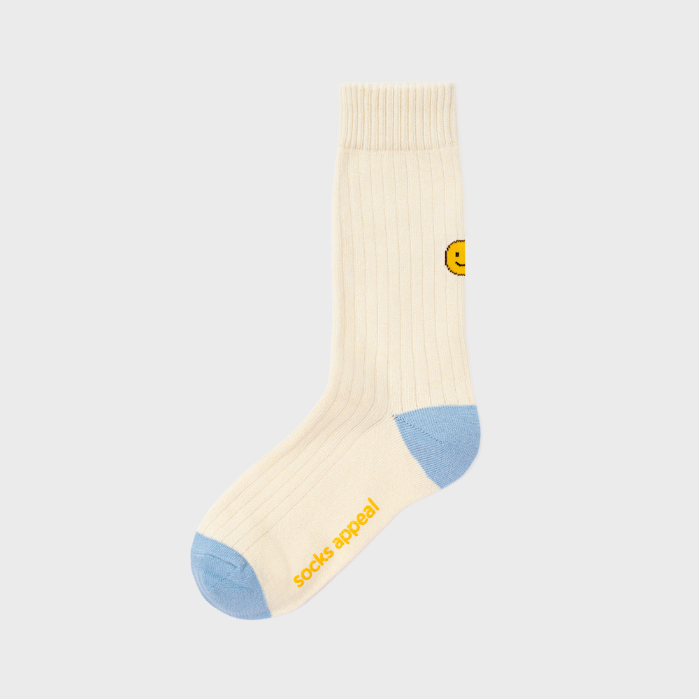 socks cream color image-S6L16
