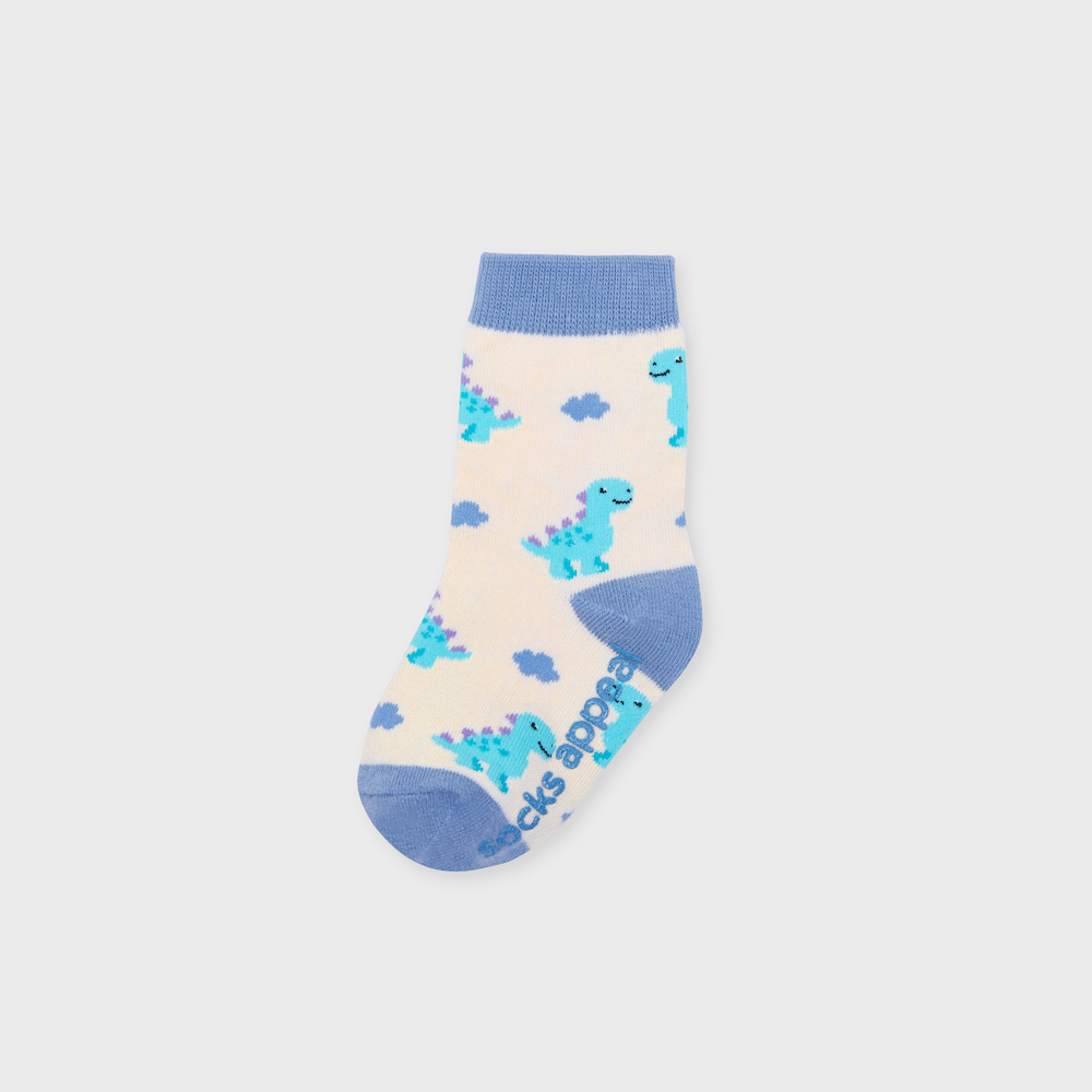 socks cream color image-S1L26