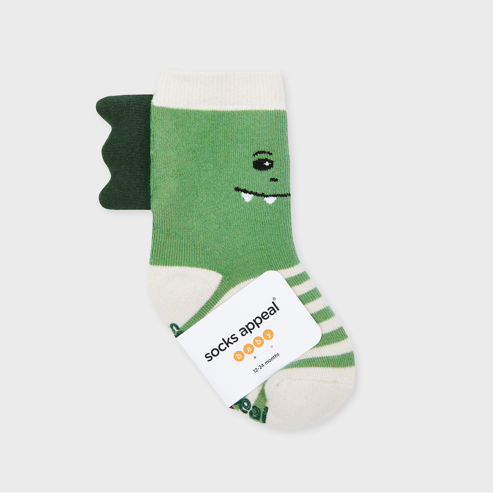 socks green color image-S1L8