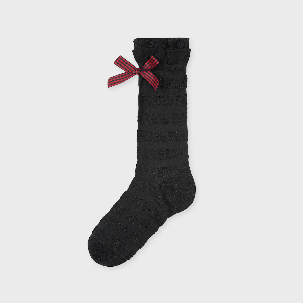 socks charcoal color image-S1L65