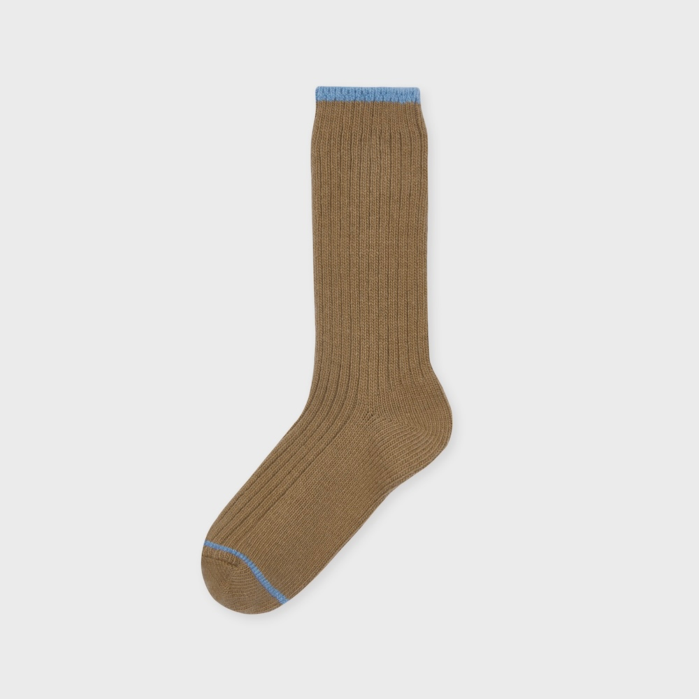 socks camel color image-S6L4