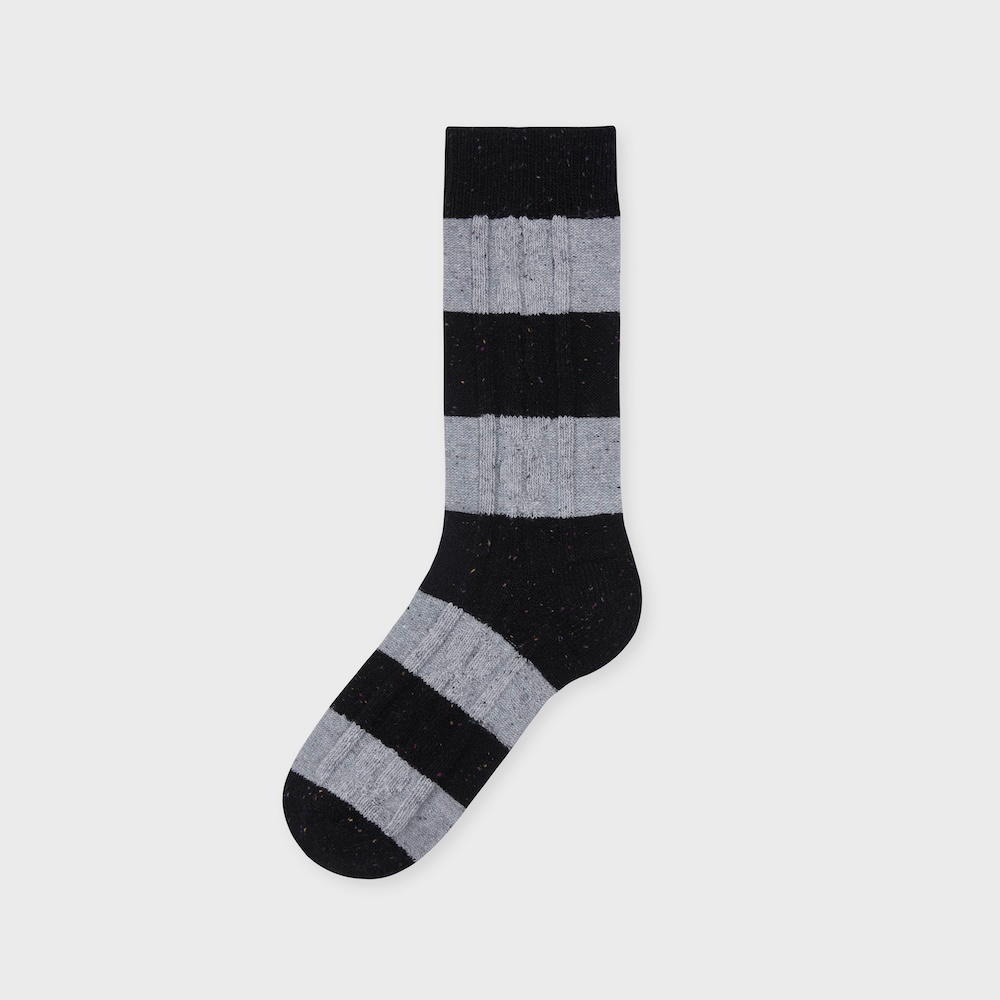 socks charcoal color image-S6L10