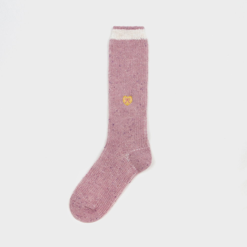 socks baby pink color image-S4L23