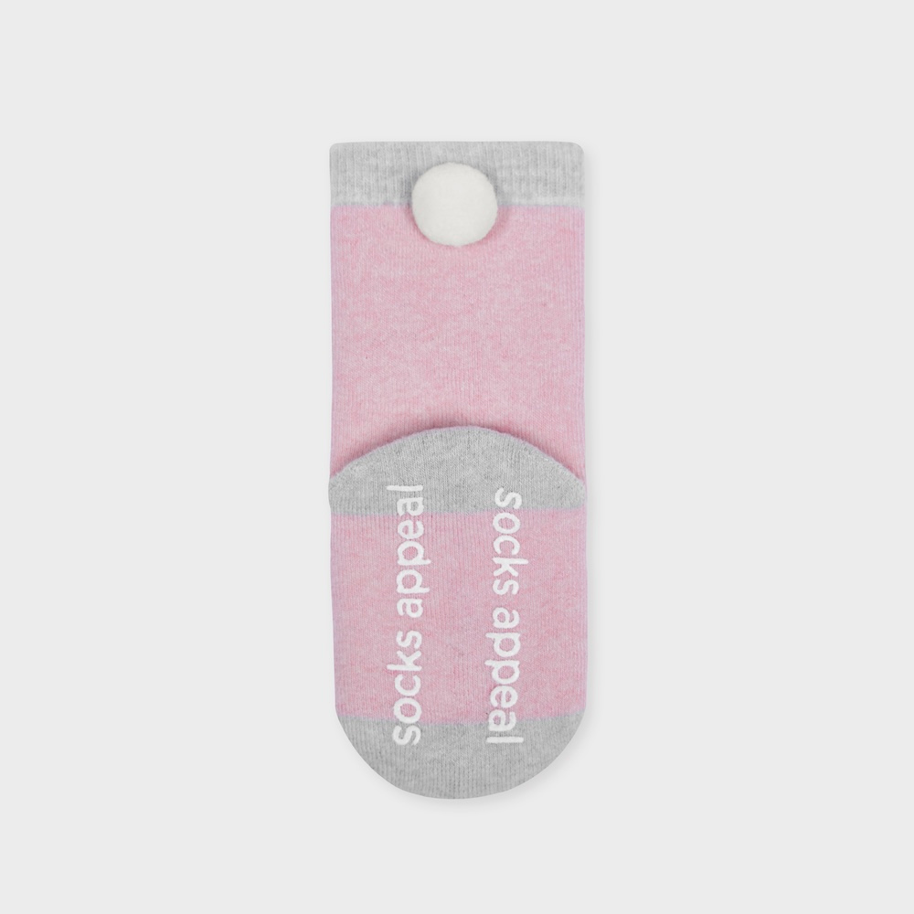 socks baby pink color image-S1L22