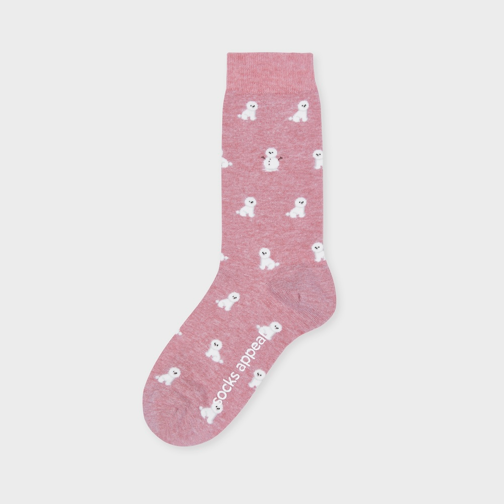 socks baby pink color image-S1L61
