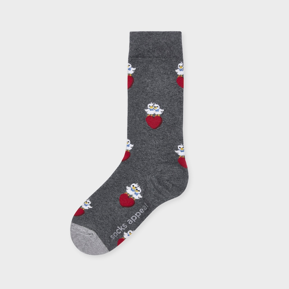 socks grey color image-S1L62