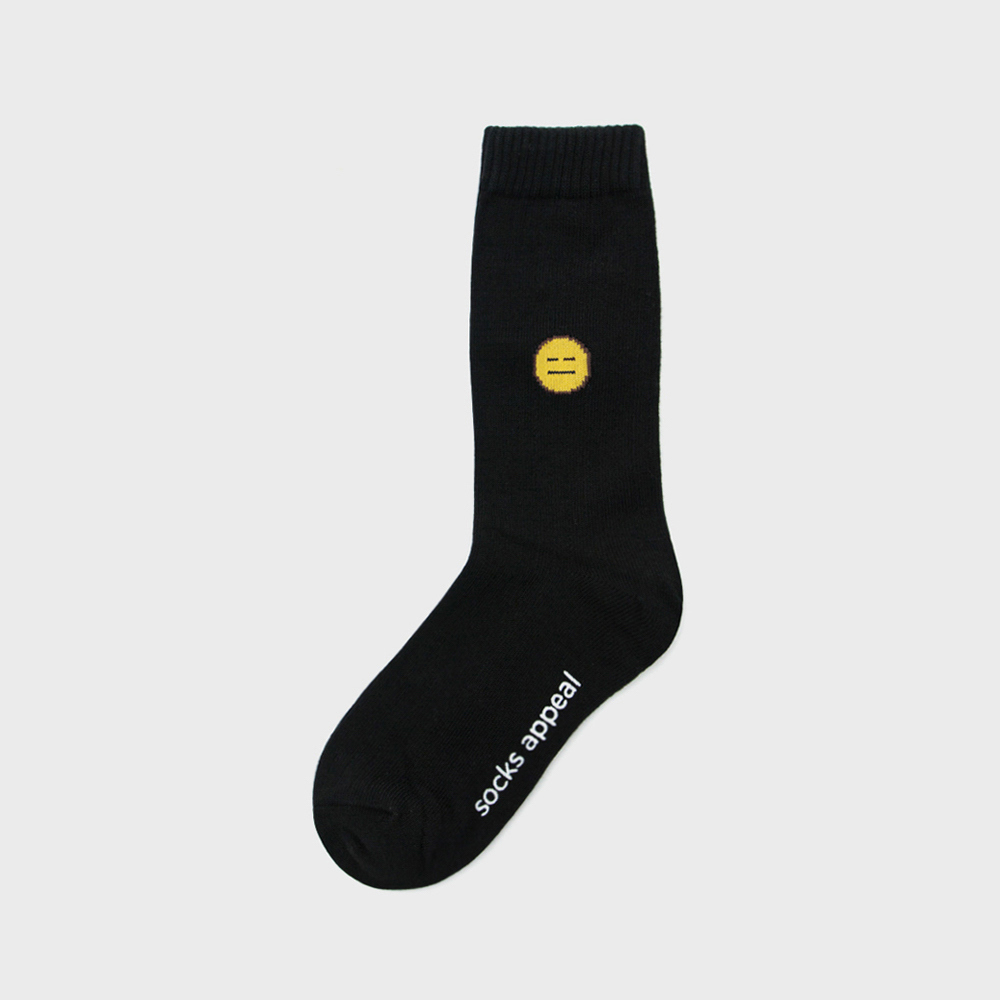 socks charcoal color image-S1L49