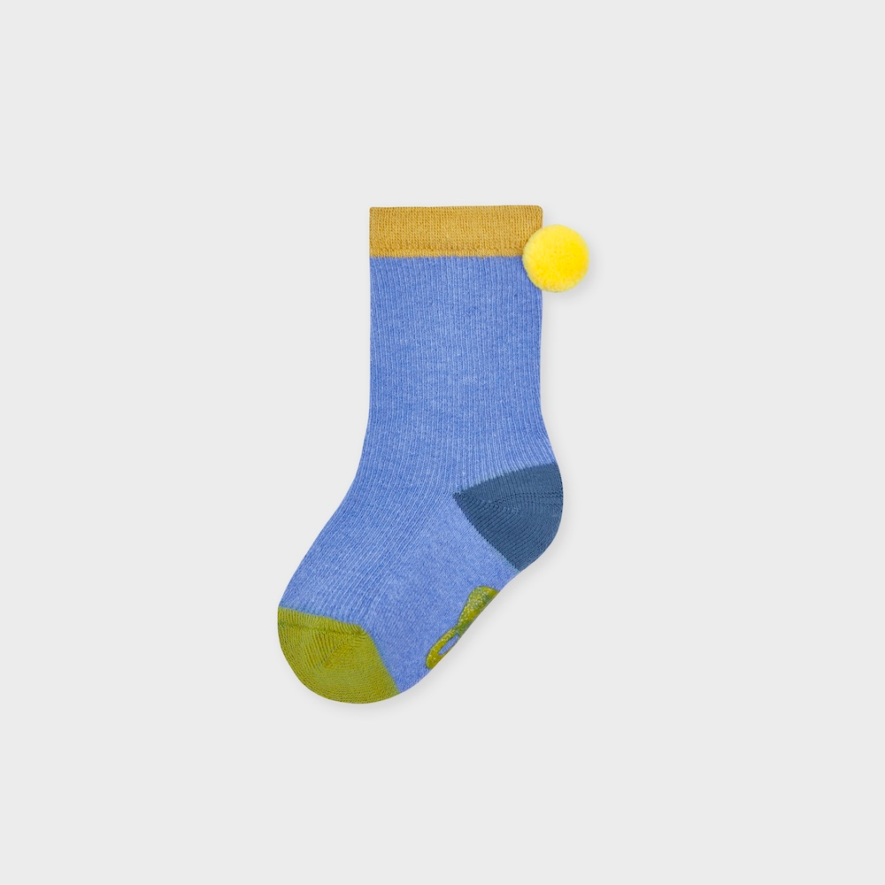 socks blue color image-S1L29
